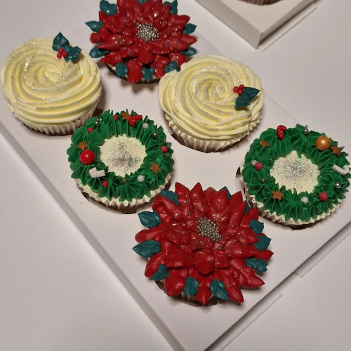 Luxe KerstCupcakes