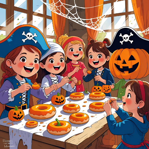 Halloween Donut Workshop Kids